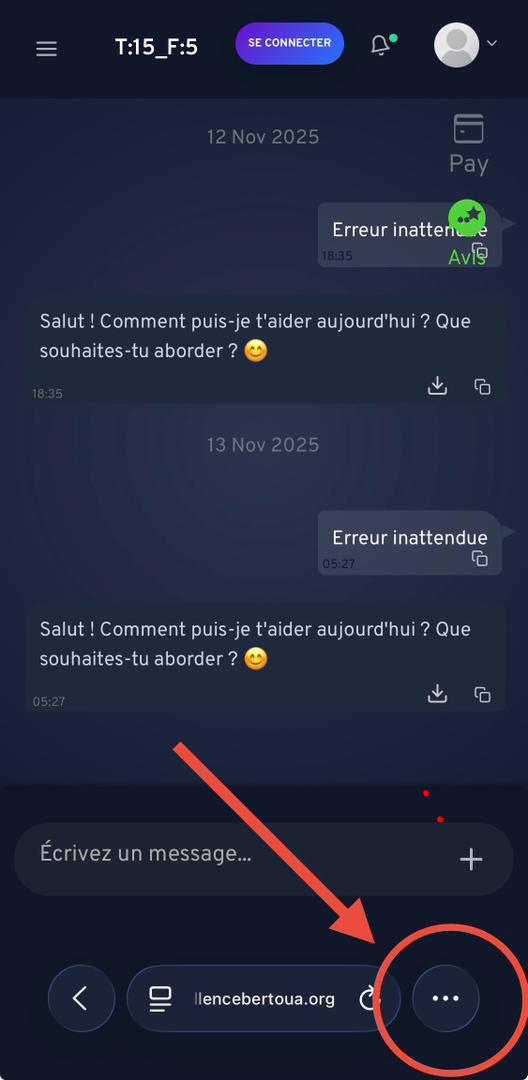 Étape 1