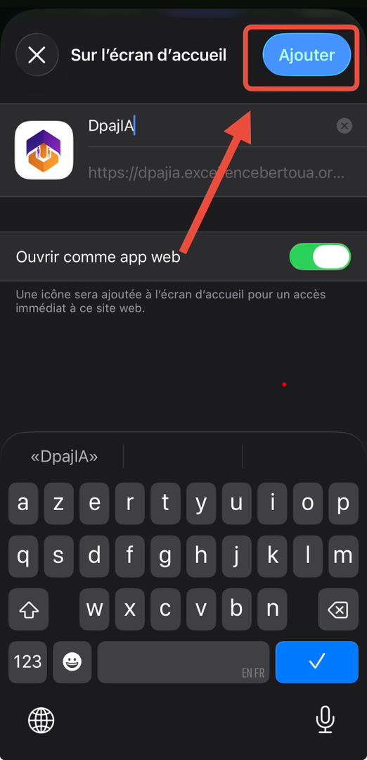 Étape 4